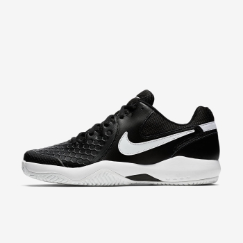 Nike Court Air Zoom Resistance - Tennissko - Sort/Hvide | DK-16349